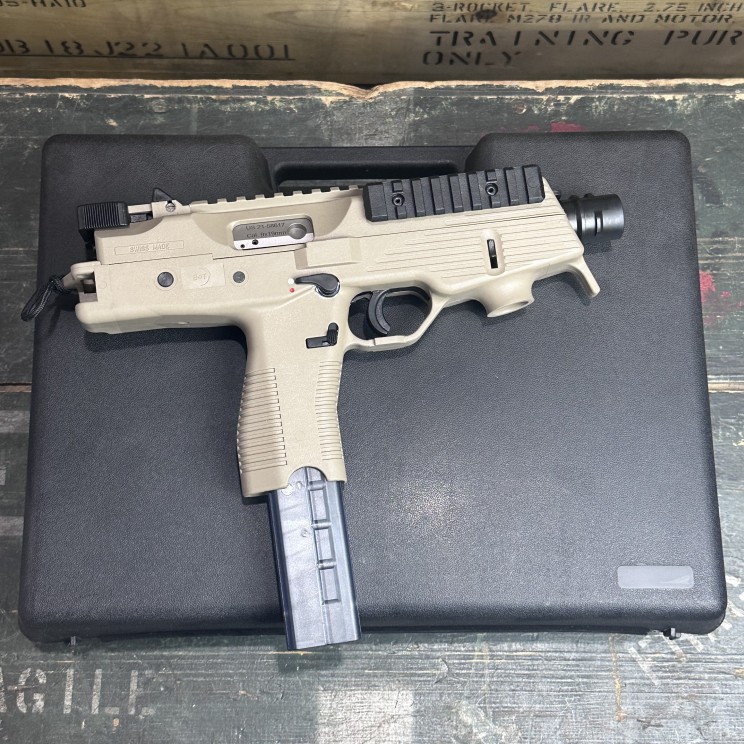 B&T TP9 Coyote Tan 9mm - Copper Custom Armament