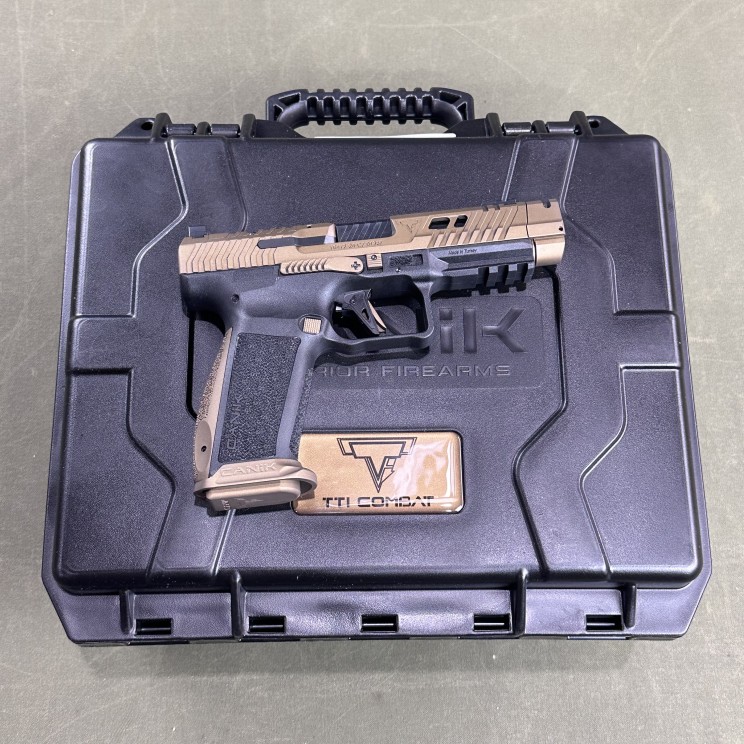 Canik TTI Combat Pistol 9mm - Copper Custom Armament