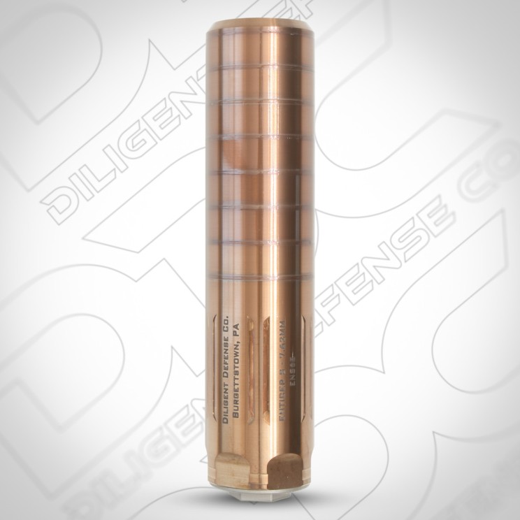 Diligent Defense Co Enticer S Suppressor 7.62 - Copper Custom Armament