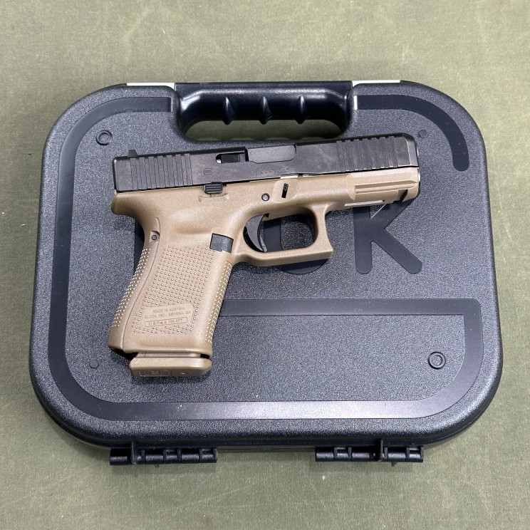 Glock 19 Gen 5 FDE 9mm - Copper Custom Armament