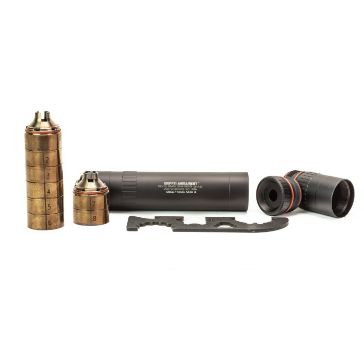 Griffin Armament Revolution 9 Mod 4 Suppressor - Copper Custom Armament 
