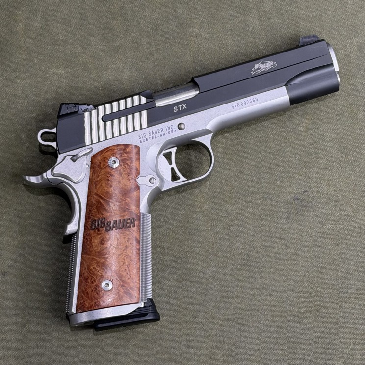 Sig Sauer 1911 STX Full Size Pistol .45 Auto - USED - Copper Custom Armament