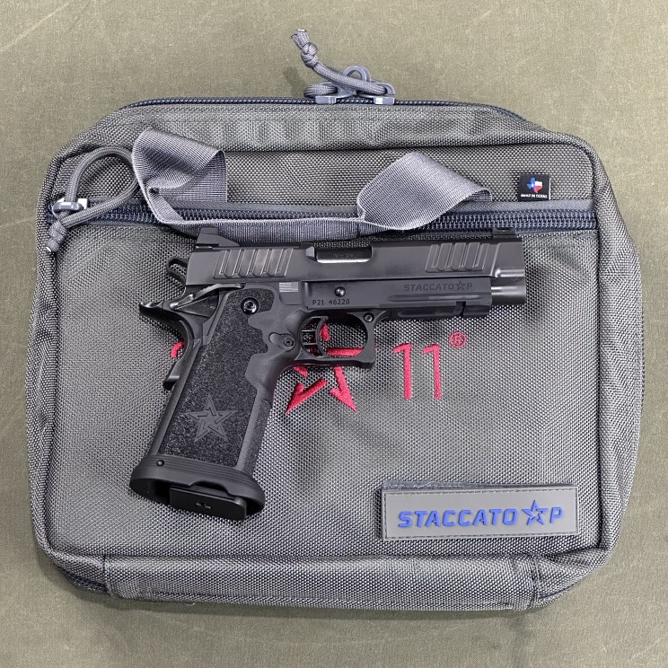 Staccato 2011 P Aluminum Frame Optic Ready 9mm - Copper Custom Armament Staccato 2011 P Aluminum Frame Optic Ready 9mm - Copper Custom Armament