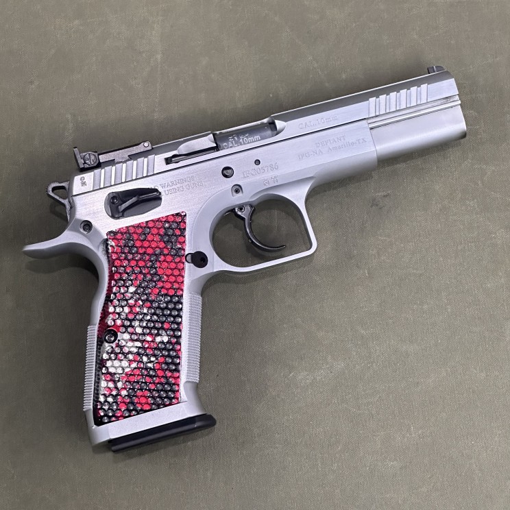 Tanfoglio Defiant Force Compact F 10mm - USED - Copper Custom Armament