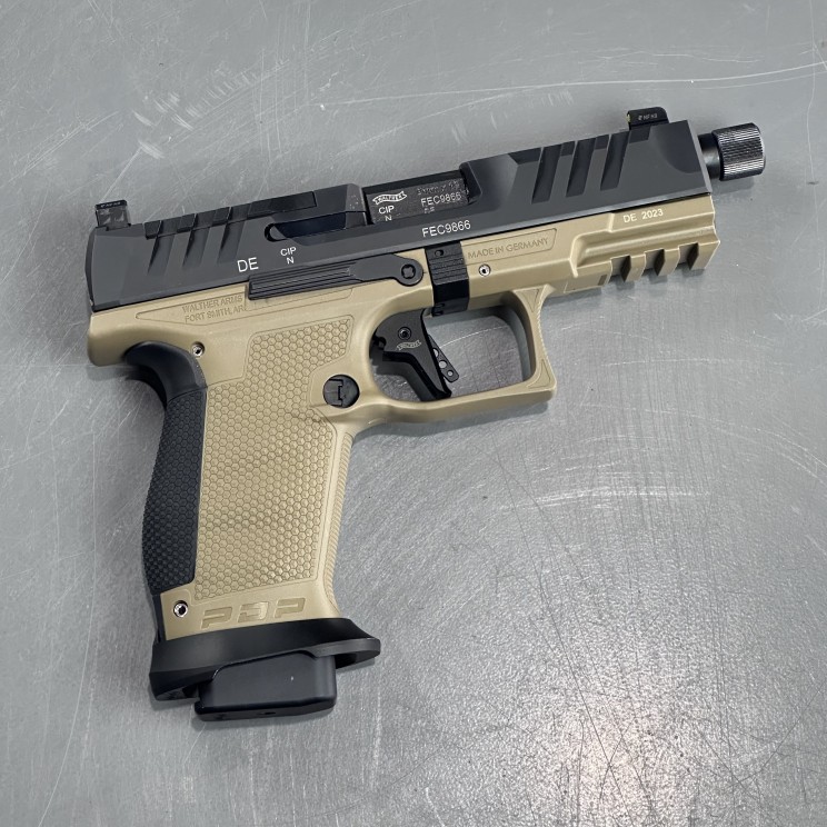 Walther PDP PRO SD Compact FDE 9mm - Copper Custom Armament