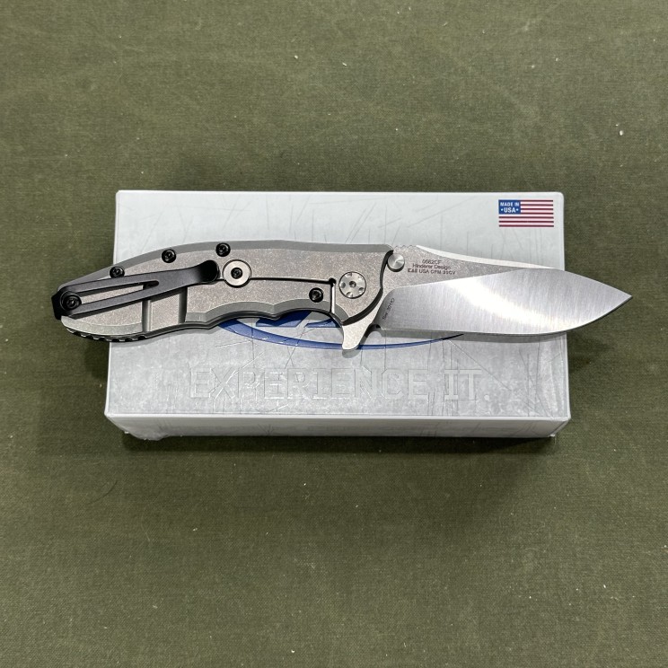 Zero Tolerance Knives Model 0562CF - Copper Custom Armament